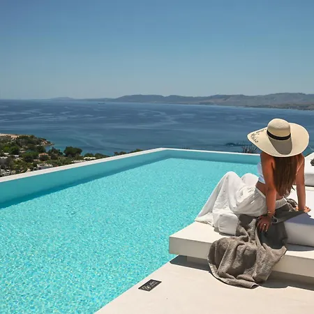 Aethra - Infinity Pool & Panoramic Sea View Vila Pefki