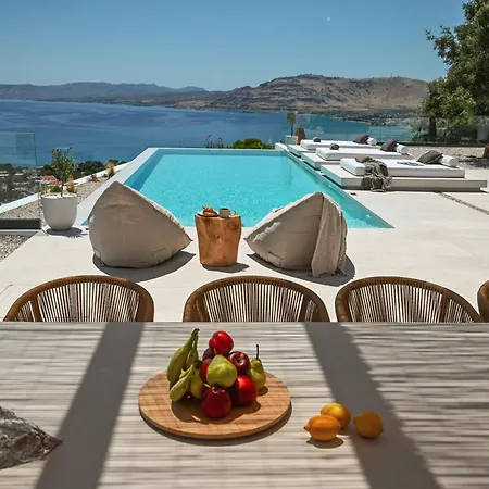Aethra - Infinity Pool & Panoramic Sea View * Pefki
