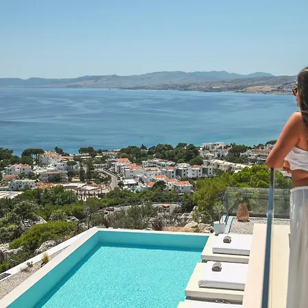 Aethra - Infinity Pool & Panoramic Sea View Vila Pefki